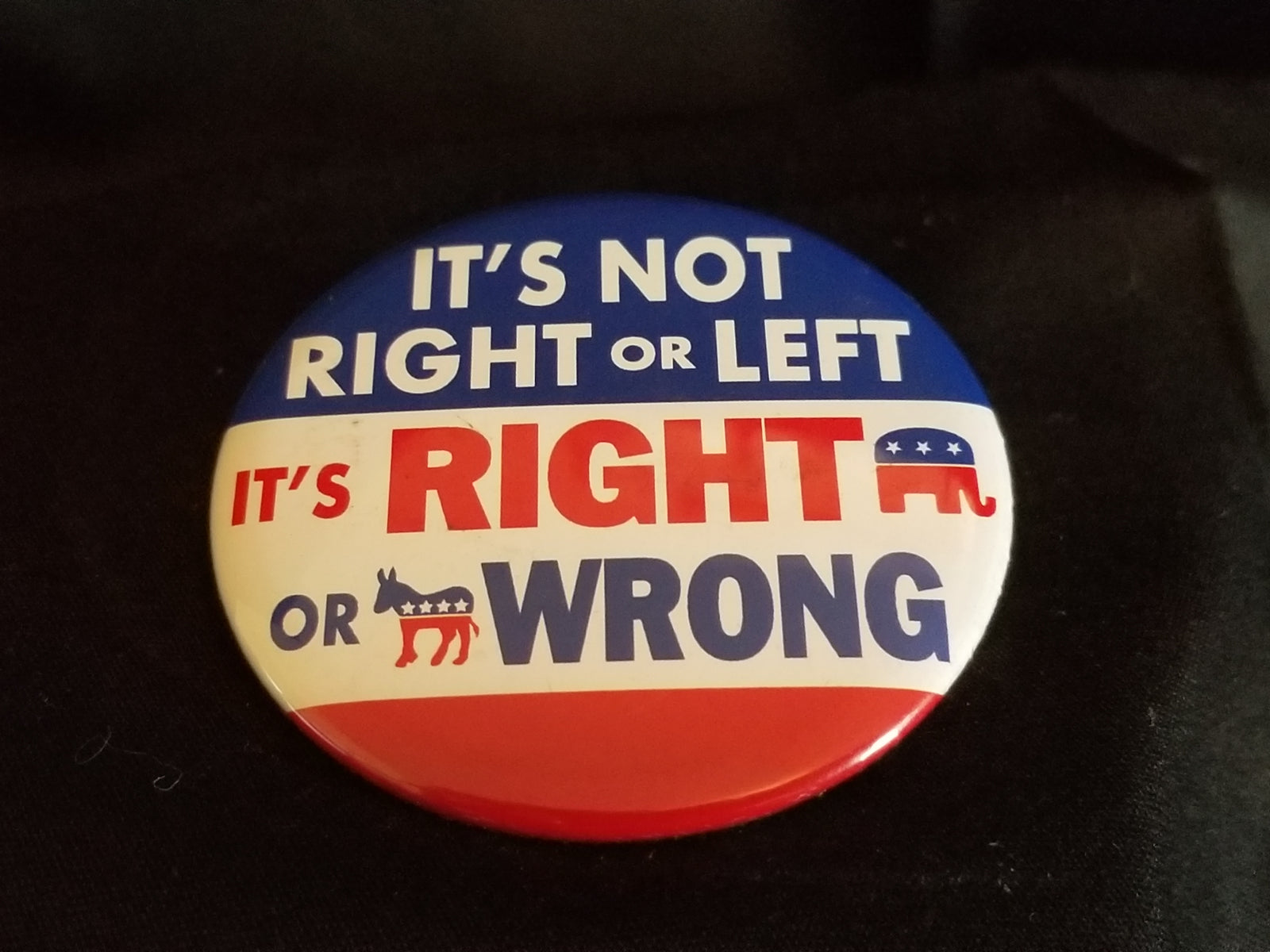 Right vs Wrong Button