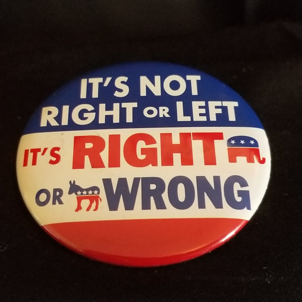 Right vs Wrong Button