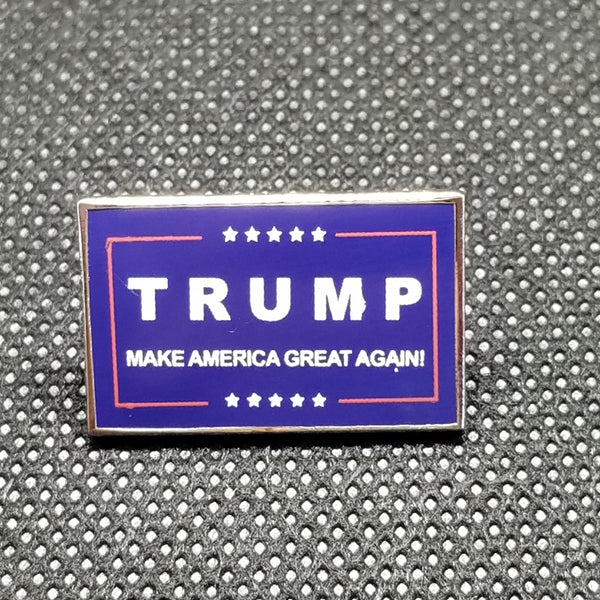 Trump Blue MAGA Pin