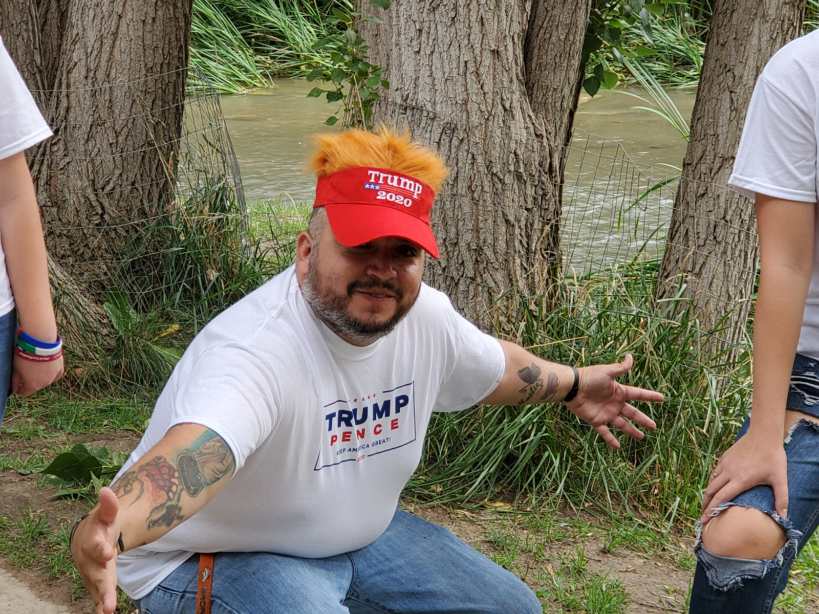 Trump Hair Visor