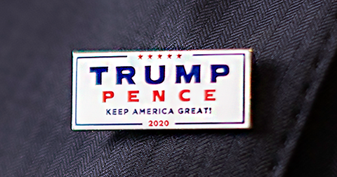 Official Trump/Pence 2020 Pin