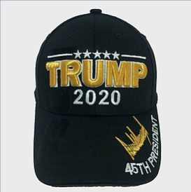 Trump 24ct Gold 2020 Commemorative Hat