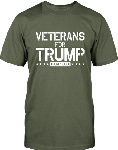 Veterans for Trump T shirt